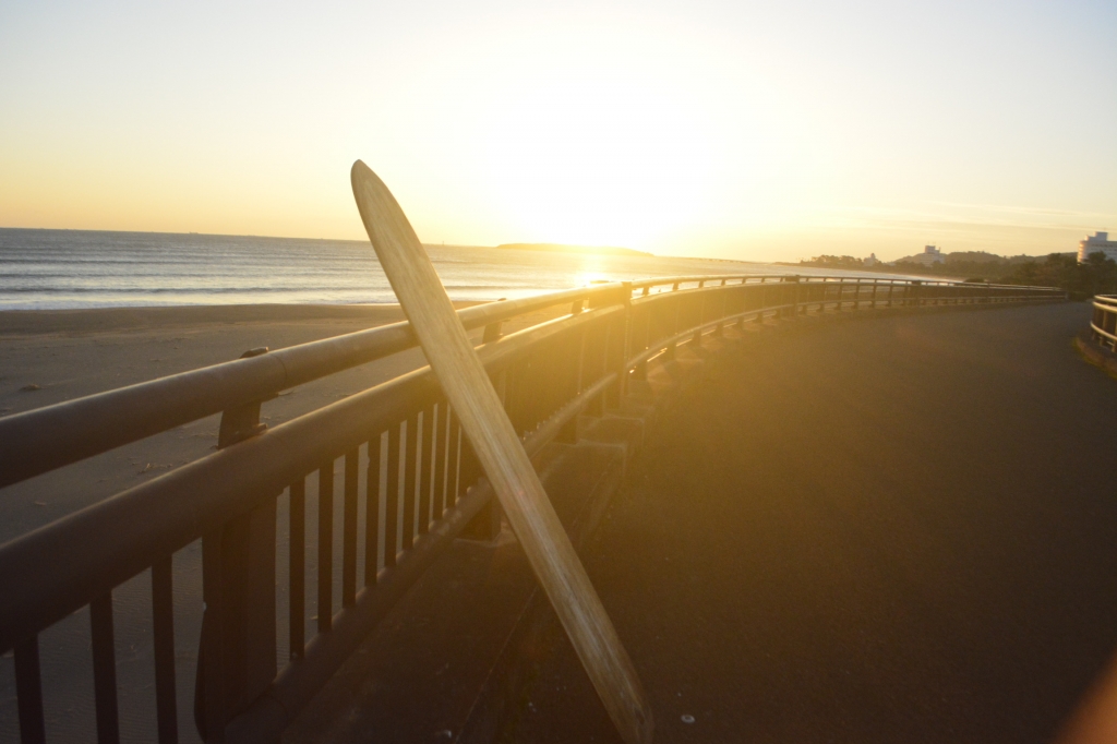 alaia and sunset