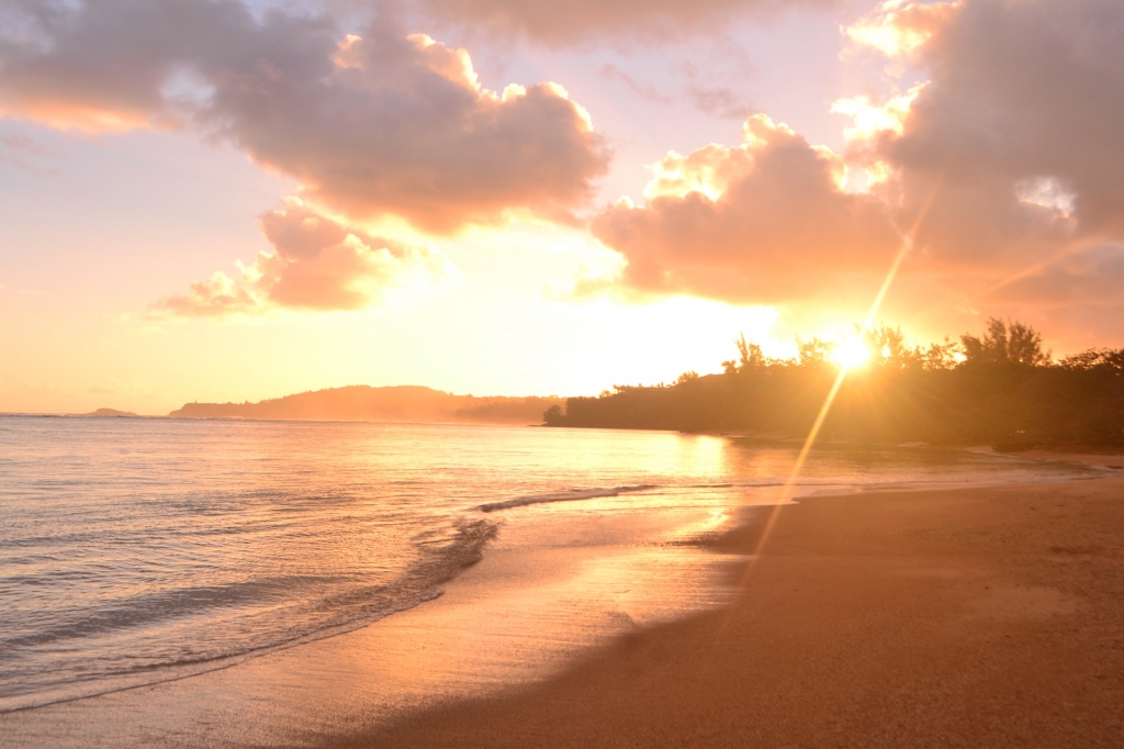 beach sunset