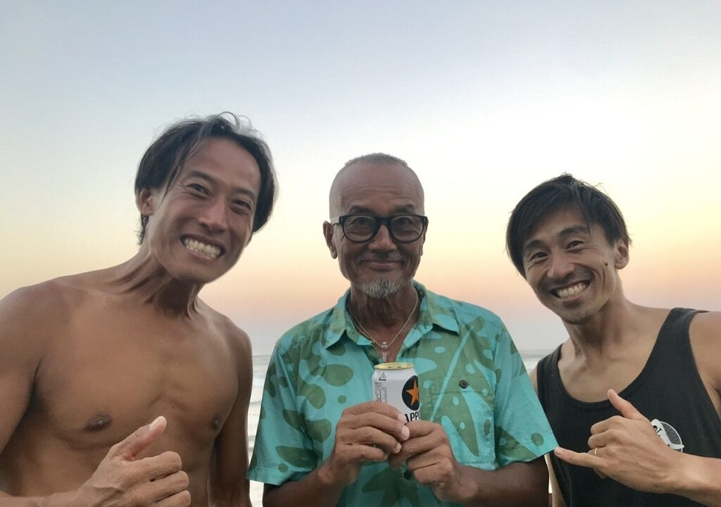 サムさんと元気さんとコモタカ