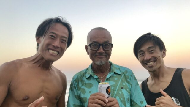 サムさんと元気さんとコモタカ